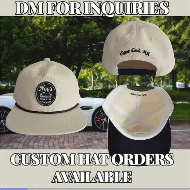 Custom Bizzy Brims hats — your logo, your colors